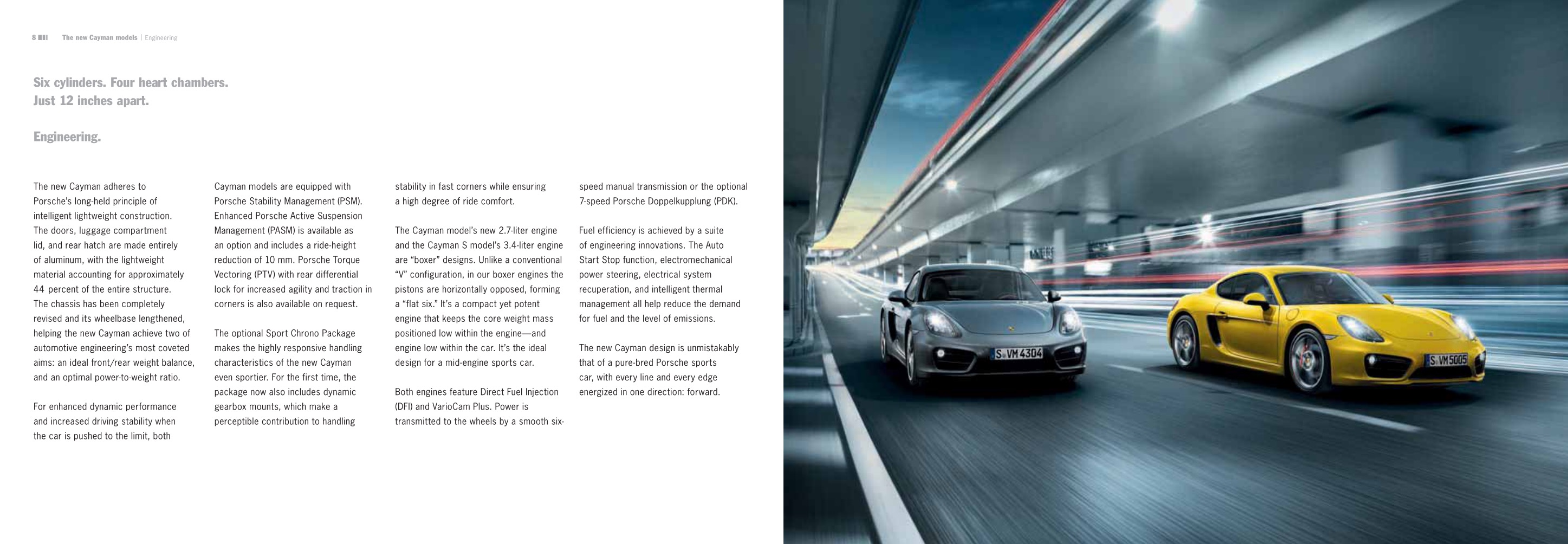 2014 Porsche Cayman Brochure Page 33